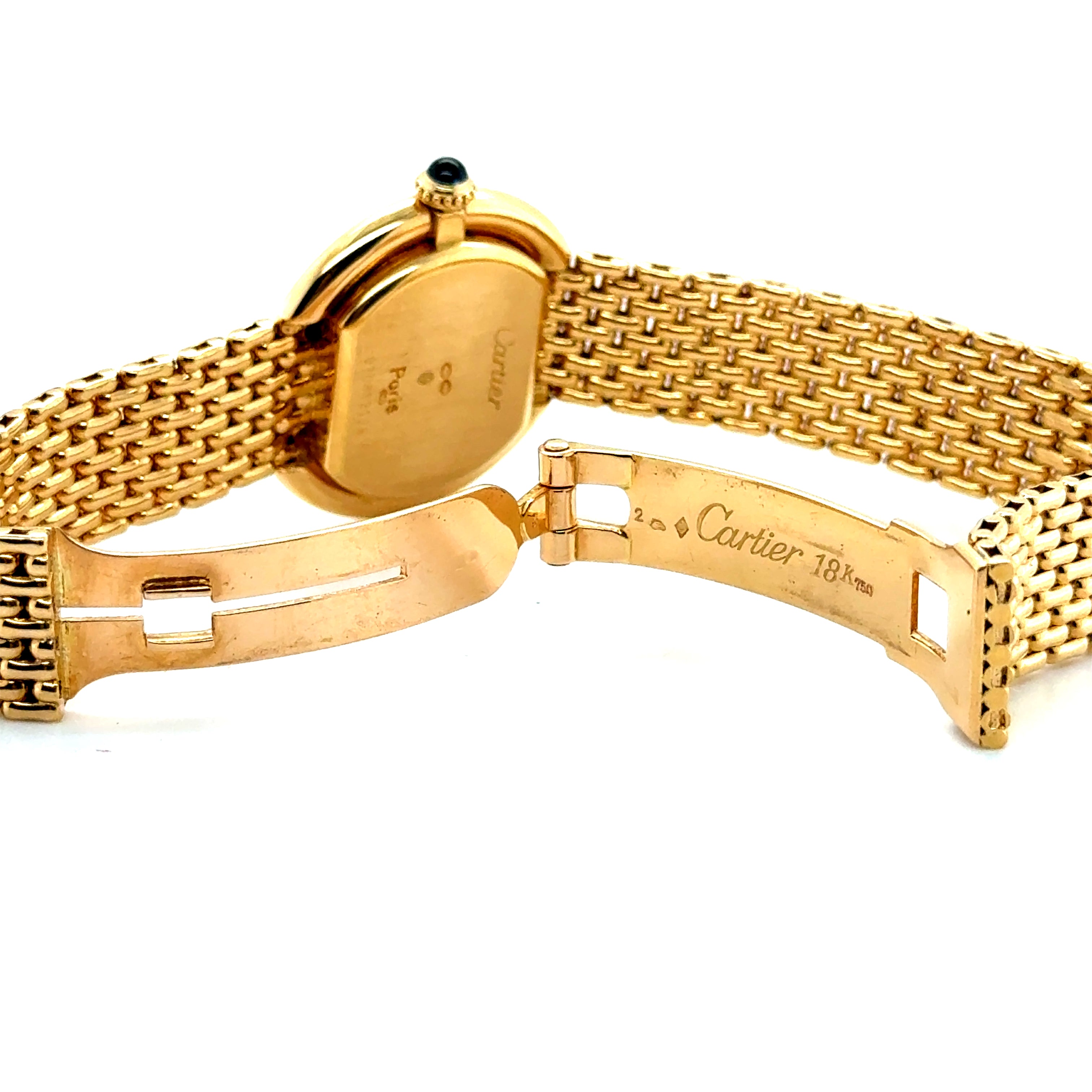 Cartier - “Ellipse” Yellow Gold Watch