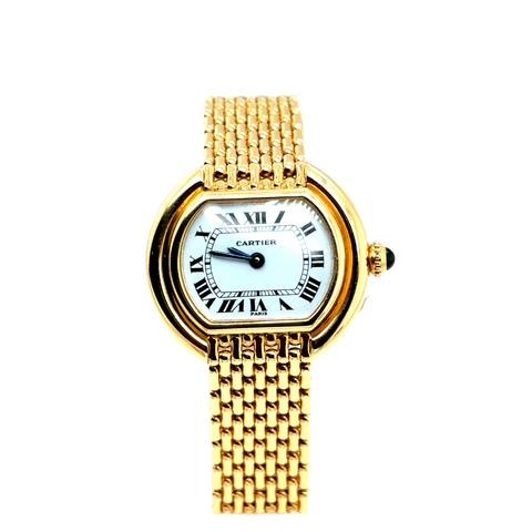 Cartier - “Ellipse” Yellow Gold Watch