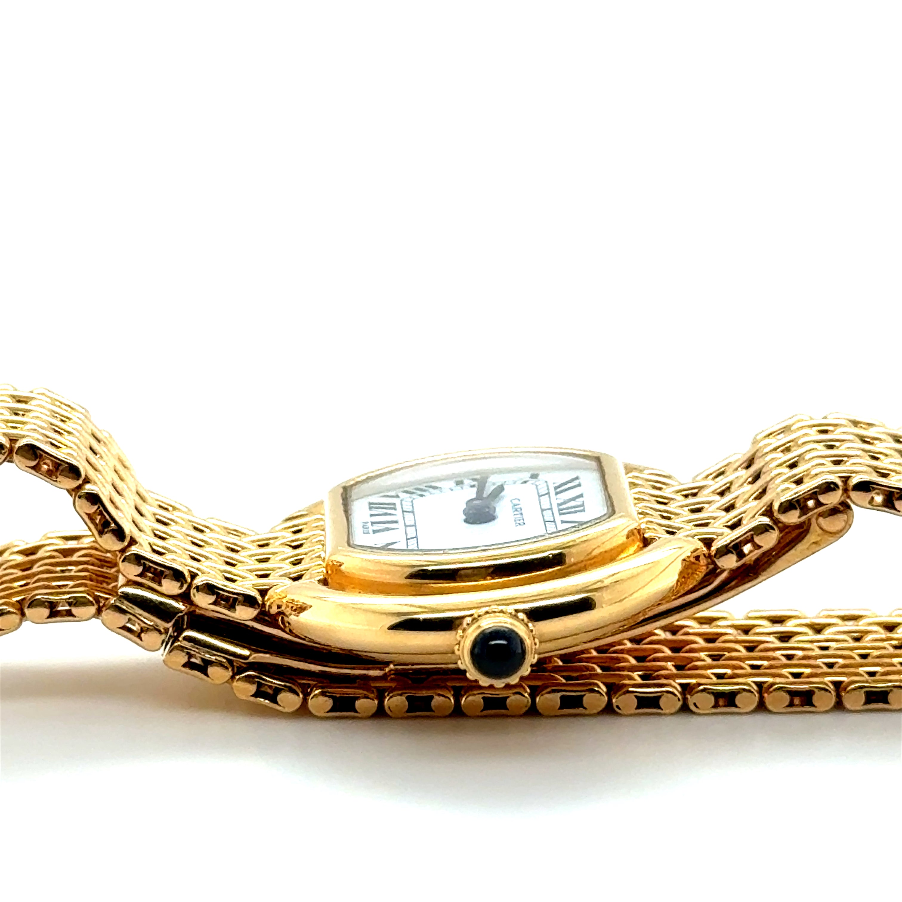 Cartier - “Ellipse” Yellow Gold Watch