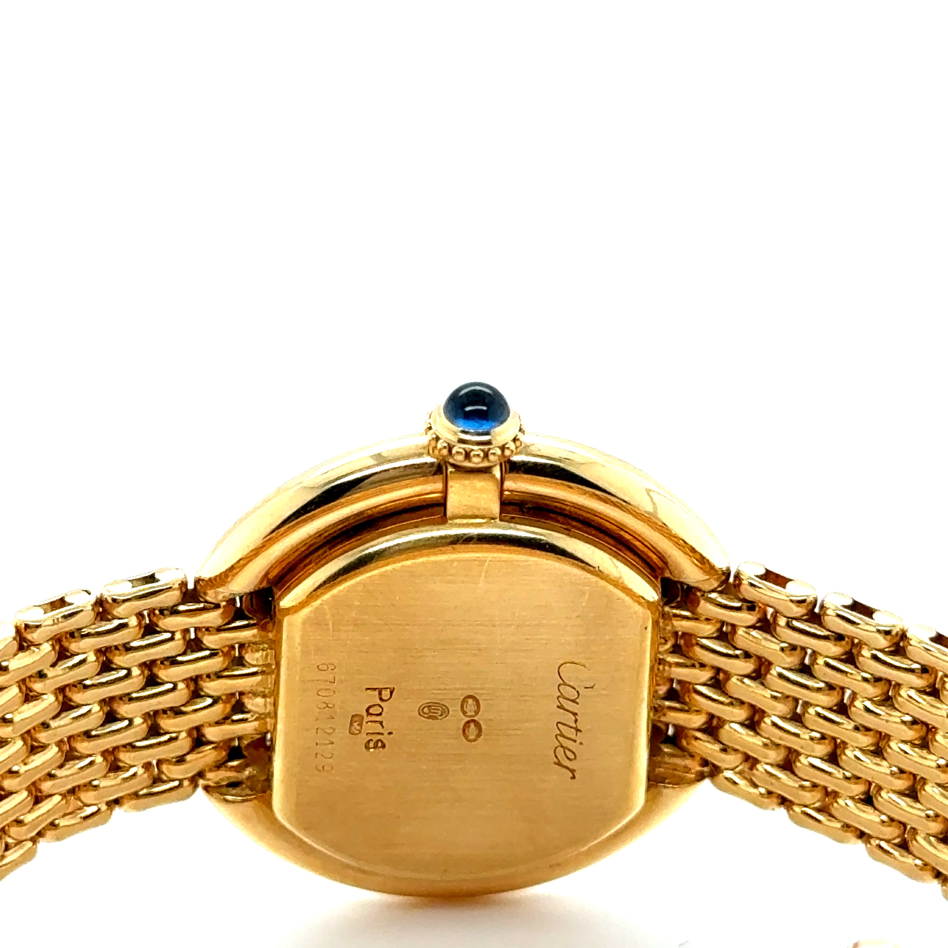 Cartier - “Ellipse” Yellow Gold Watch