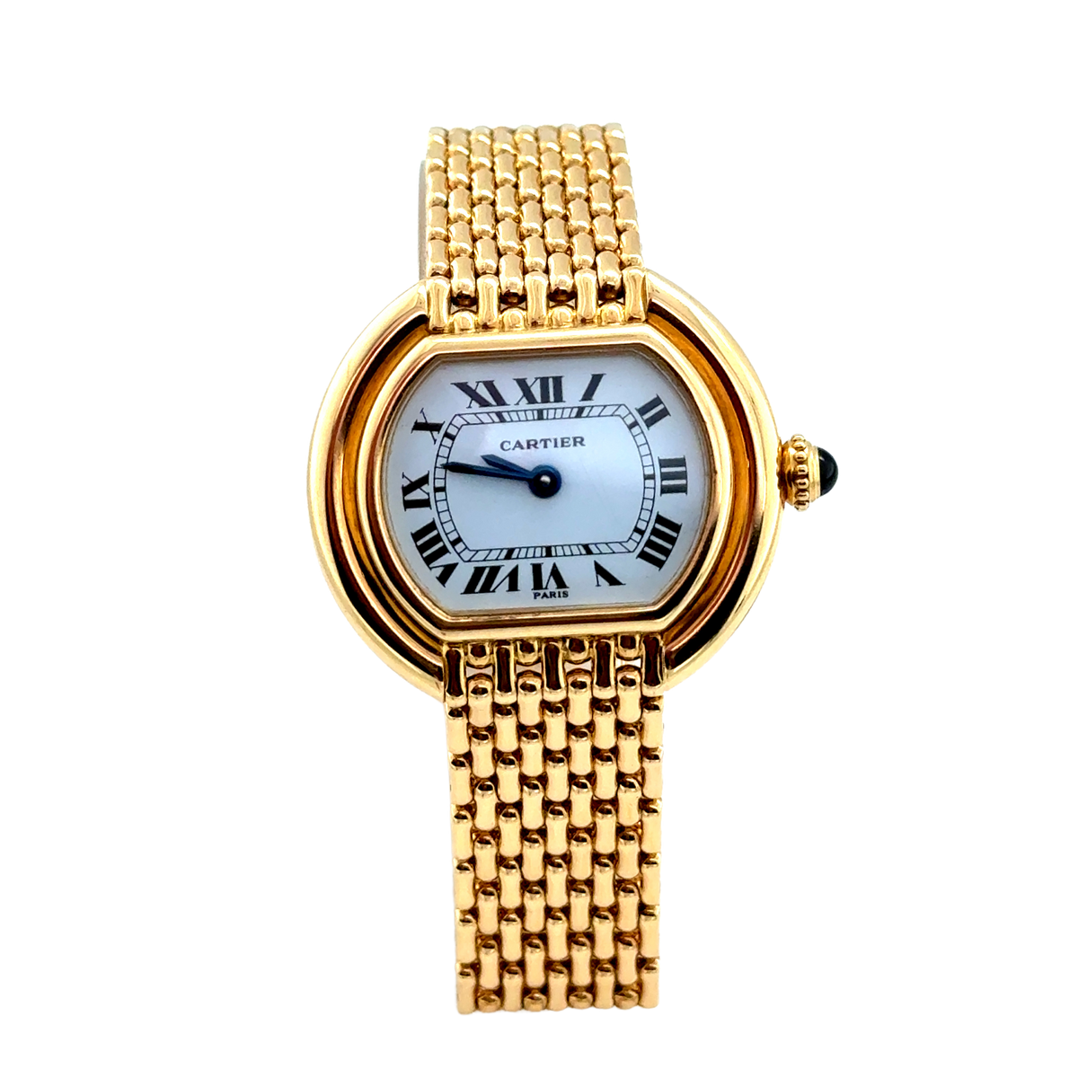 Cartier - “Ellipse” Yellow Gold Watch