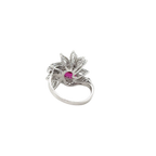 Bague Cocktail - Rubis et Diamants