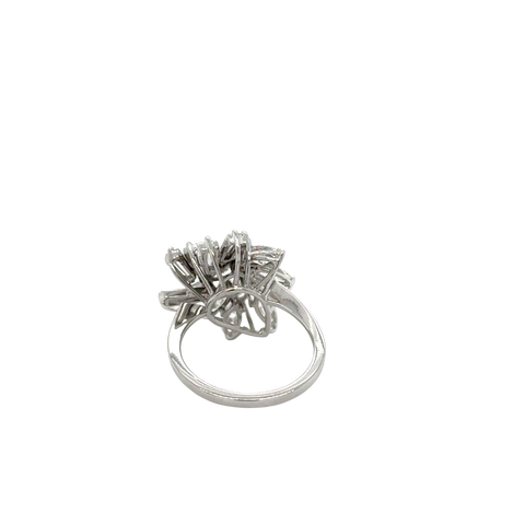 Bague Cocktail - Rubis et Diamants