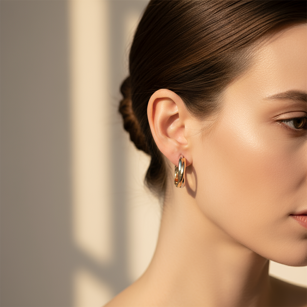 Cartier - Boucles d’oreilles Trinity - 3 ors