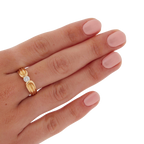 Bague Or Jaune et Diamant