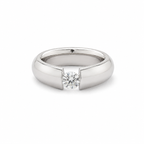 Solitaire - White gold and diamond
