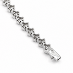 Bracelet Riviere Diamants - Or Blanc
