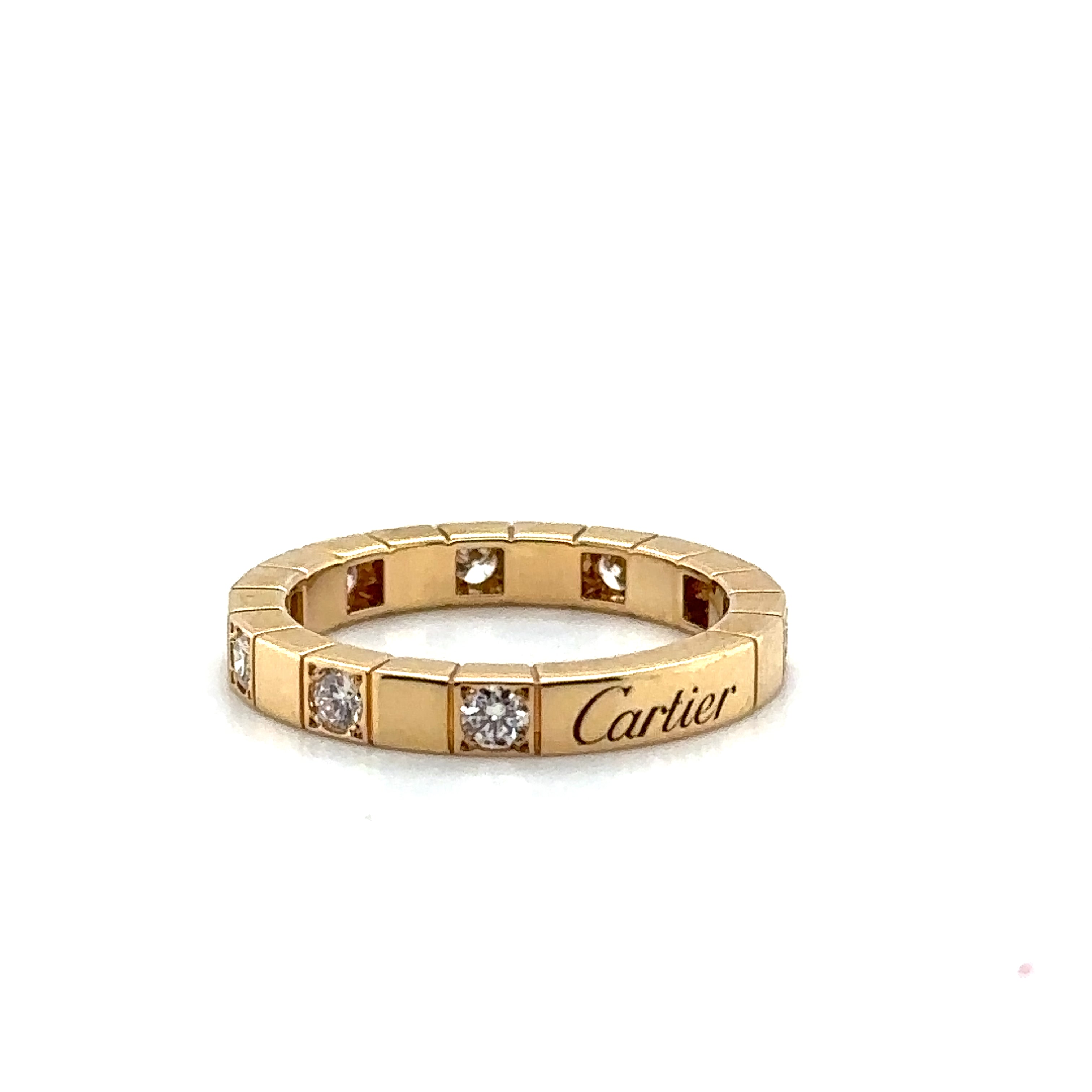 Cartier - Bague Lanières Or Jaune et Diamants