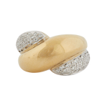 Bague Deux ors - Diamants