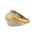 Bague Deux ors - Diamants