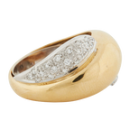 Bague Deux ors - Diamants