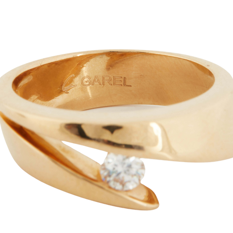 BAGUE  Or jaune - MAISON GAREL