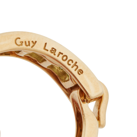 Bague Or Jaune - Péridots - Maison Guy Laroche