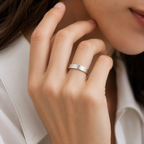 Gucci - Bague Icon Or Blanc