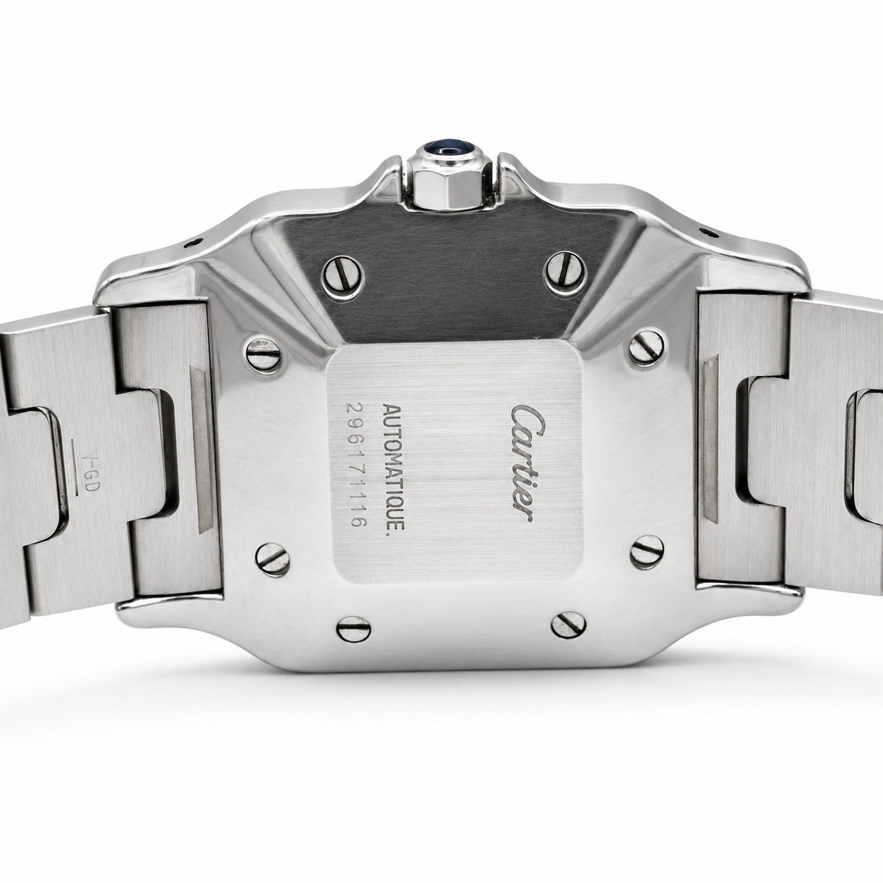 Cartier - Montre Santos - Or et Acier - Année 80
