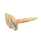 Bague Deux ors et Diamants