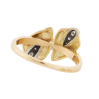 Bague Deux ors et Diamants