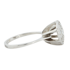 Bague Or Blanc et Diamants