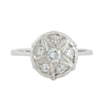 White Gold and Diamond Ring
