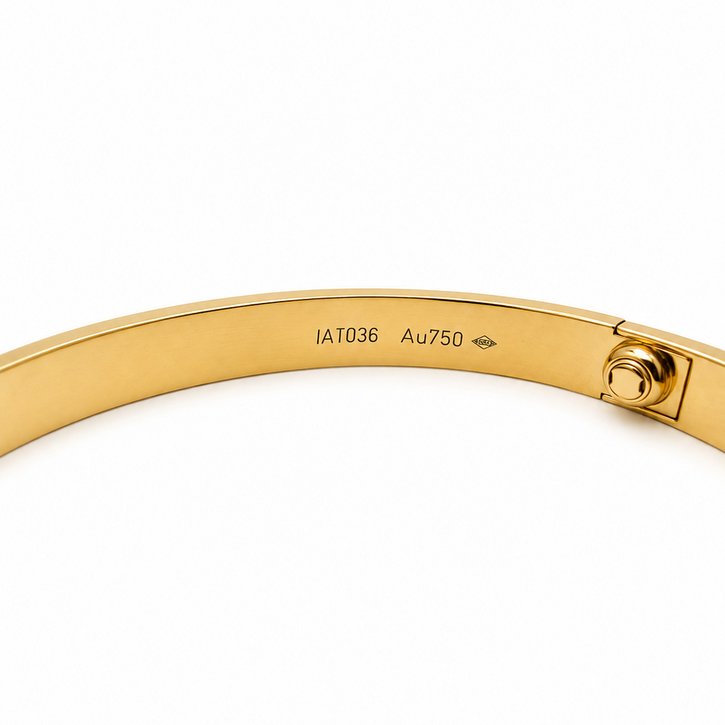 Cartier - Bracelet Love - Or jaune - Modèle classique