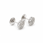 Boucles d’oreilles - Or blanc et Diamants