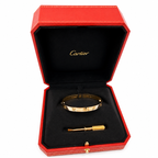 Cartier - Bracelet Love - Or jaune - Modèle classique