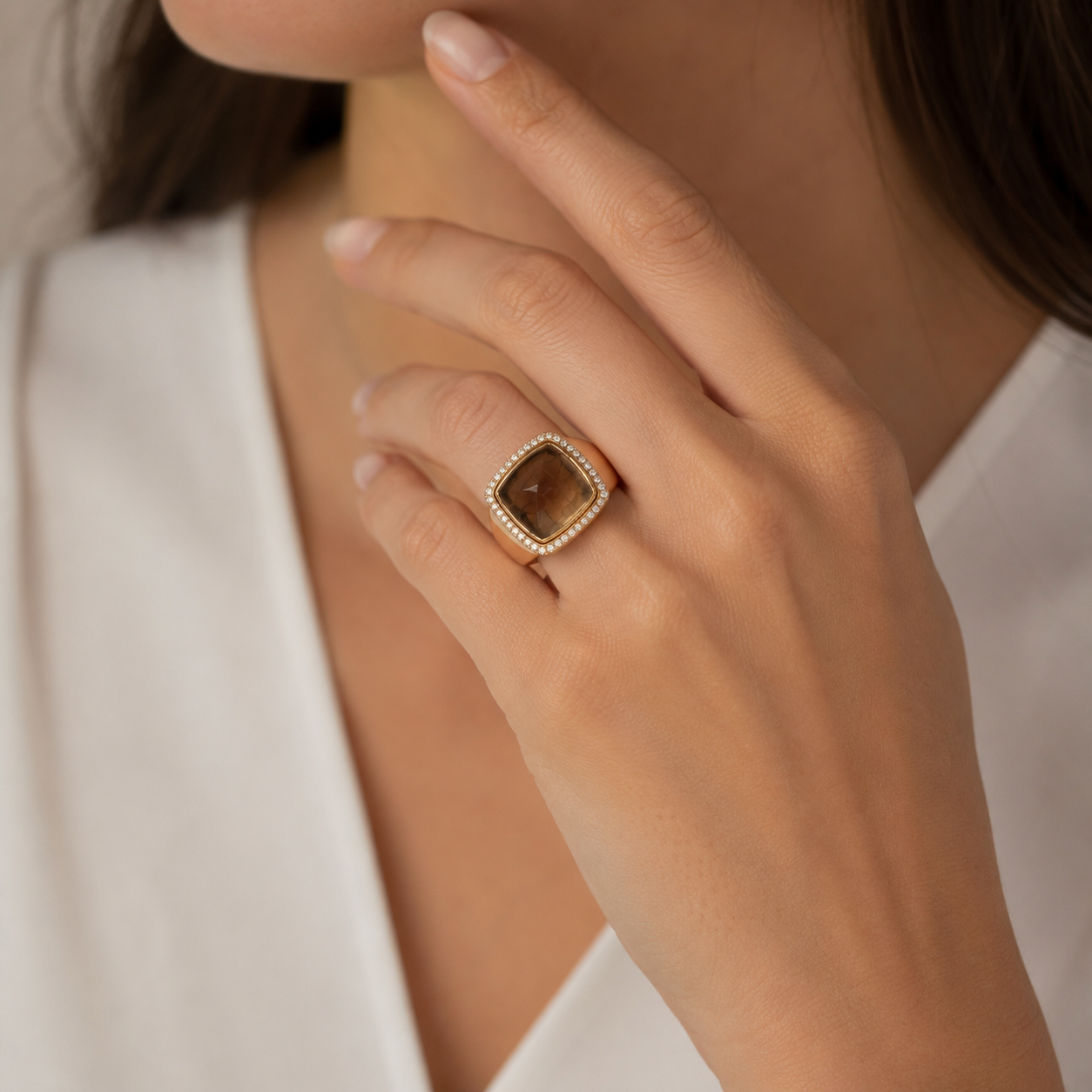 Fred - Pain de sucre - Moyen modèle - Bague Or rose