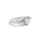 Bague Platine - Diamants 1,21 carats