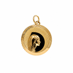 Médaille Religieuse - Vierge Marie - Or Jaune
