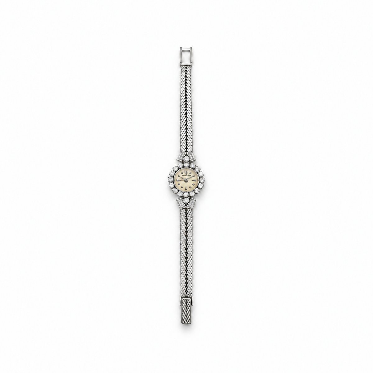 Jaeger Lecoultre  Montre Femme Or blanc et Diamants - 1960