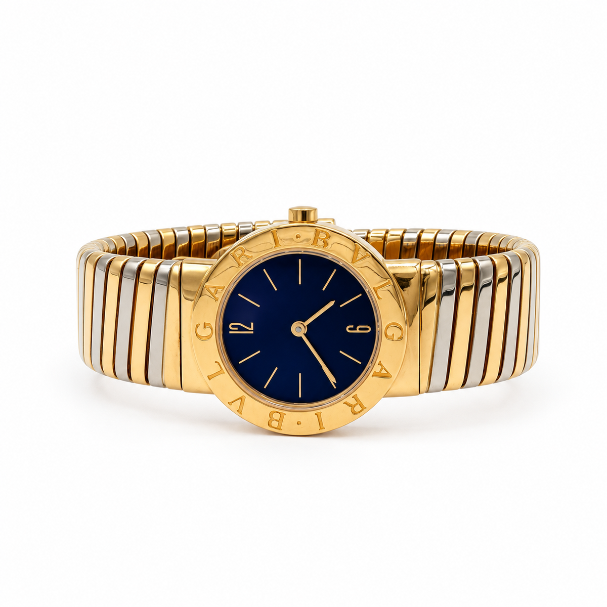 Bulgari - Montre Tubogas Or jaune et Acier - Année 90