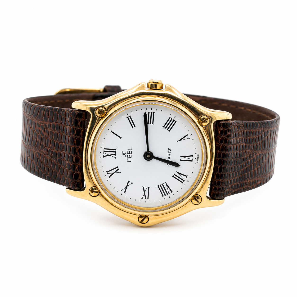 Ebel - Yellow Gold Watch - Wave - 90s