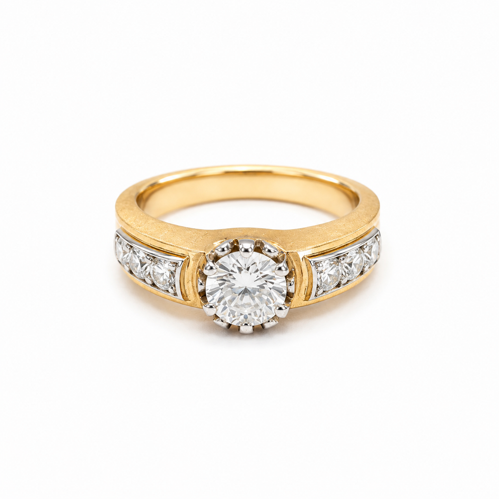 Bague Or jaune - Diamant 1,03 carats