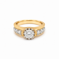 Bague Or jaune - Diamant 1,03 carats