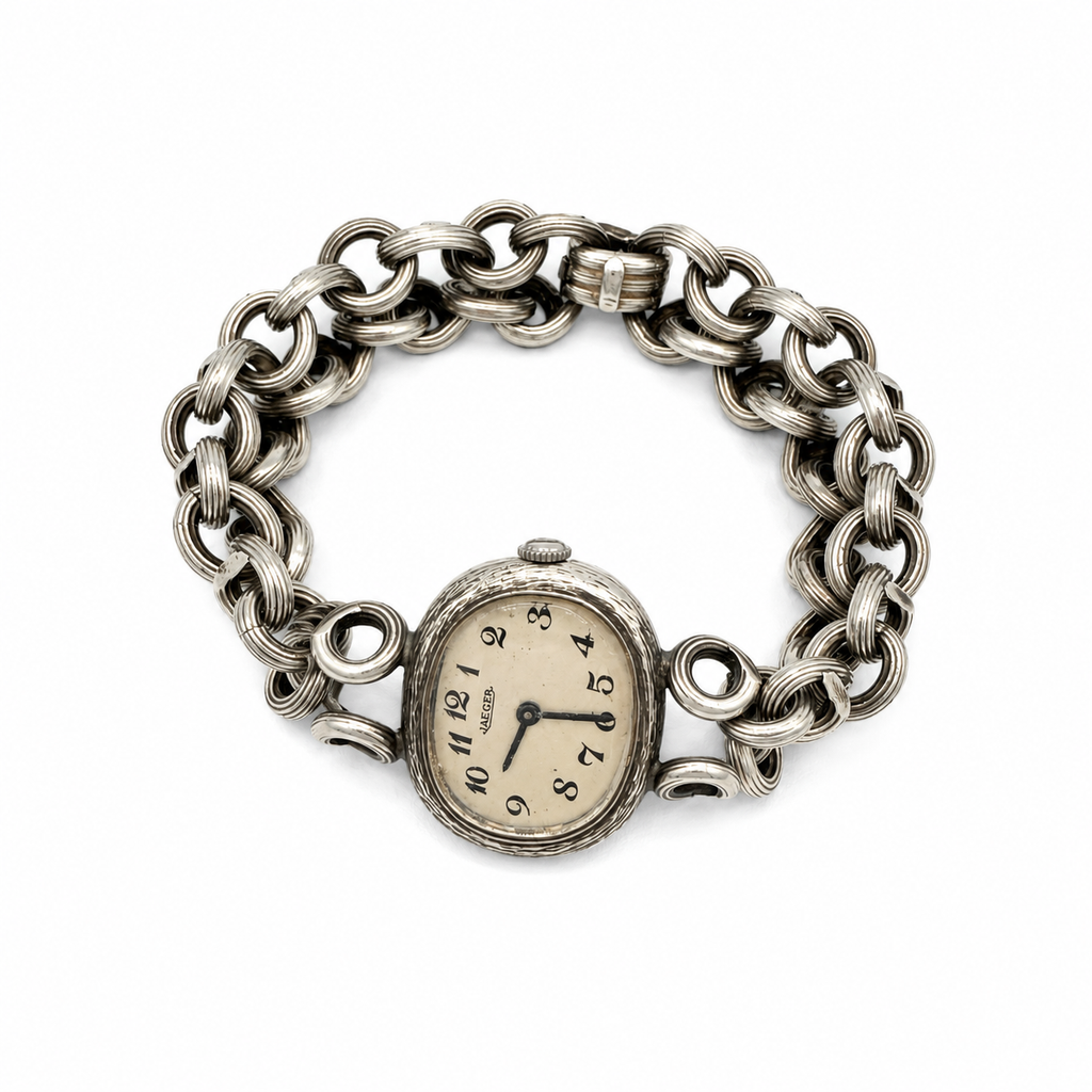 Jaeger - Montre femme Argent - 1960
