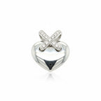 Chaumet - Pendentif coeur lien Or blanc et Diamants