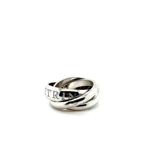 Cartier - Bague Or Blanc Amour et Trinity