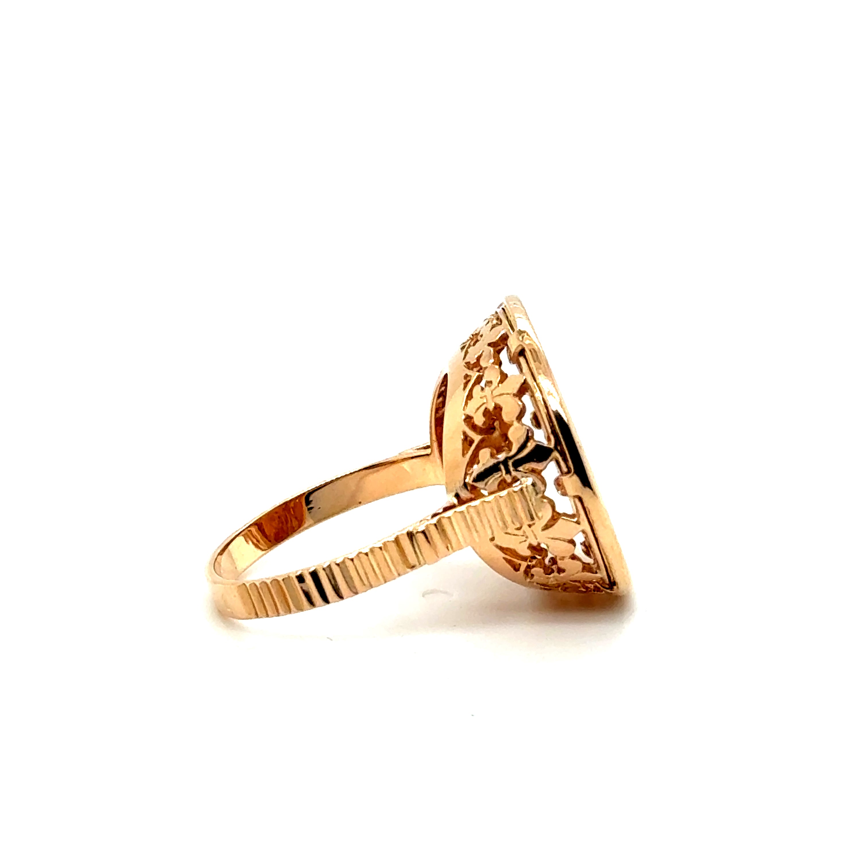 Bague chevalière Pièce Francois Joseph - Autriche