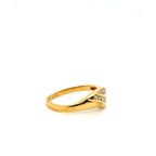 Bague serpent Or jaune et diamants