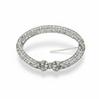 Art Déco - Broche Platine et Diamants