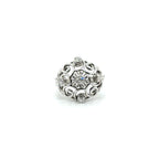 Bague or blanc et platine - Diamants