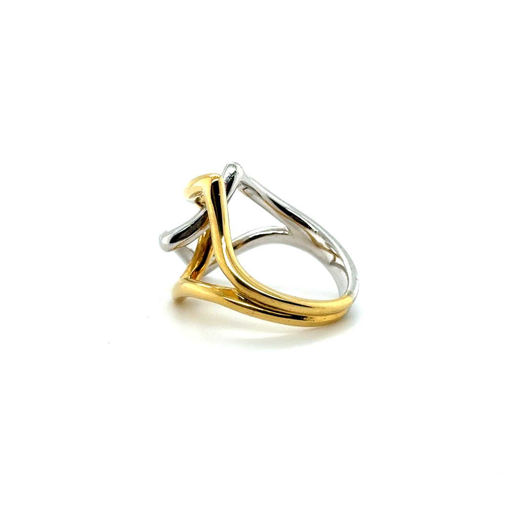 Bague « Union éternelle » - Deux ors