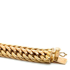 Bracelet Maille Tressée - Or jaune