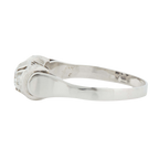 Bague ancienne - Or blanc et Diamants