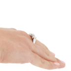 Bague ancienne - Or blanc et Diamants