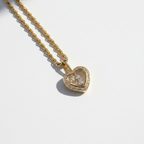 Chopard - Collier Pendentif Coeur - Happy Diamond