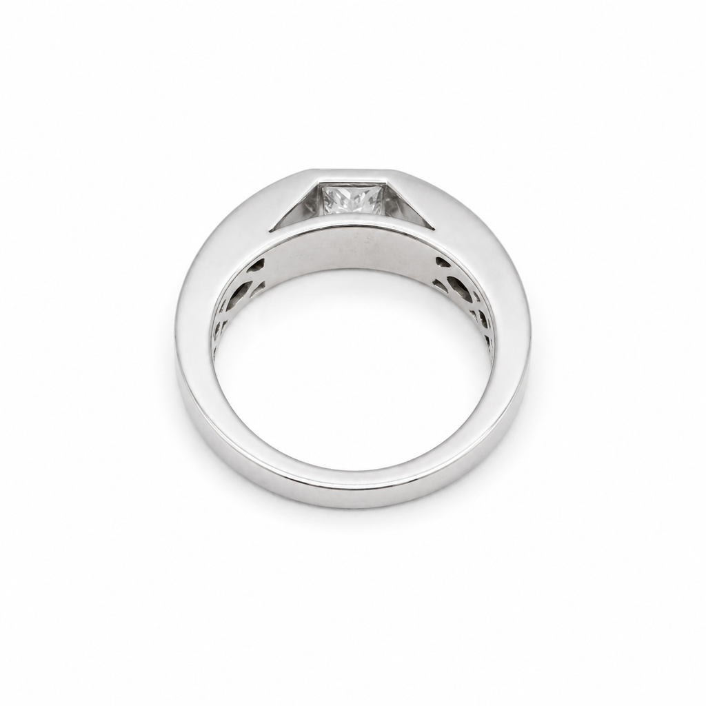 Bague Or blanc - Diamants 1,20 carats