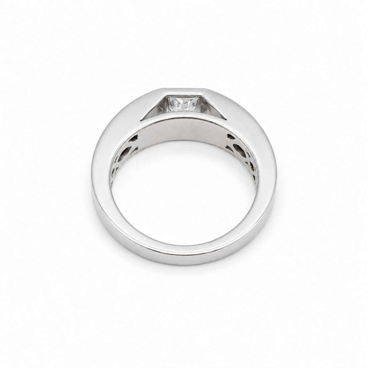 Bague Or blanc - Diamants 1,20 carats