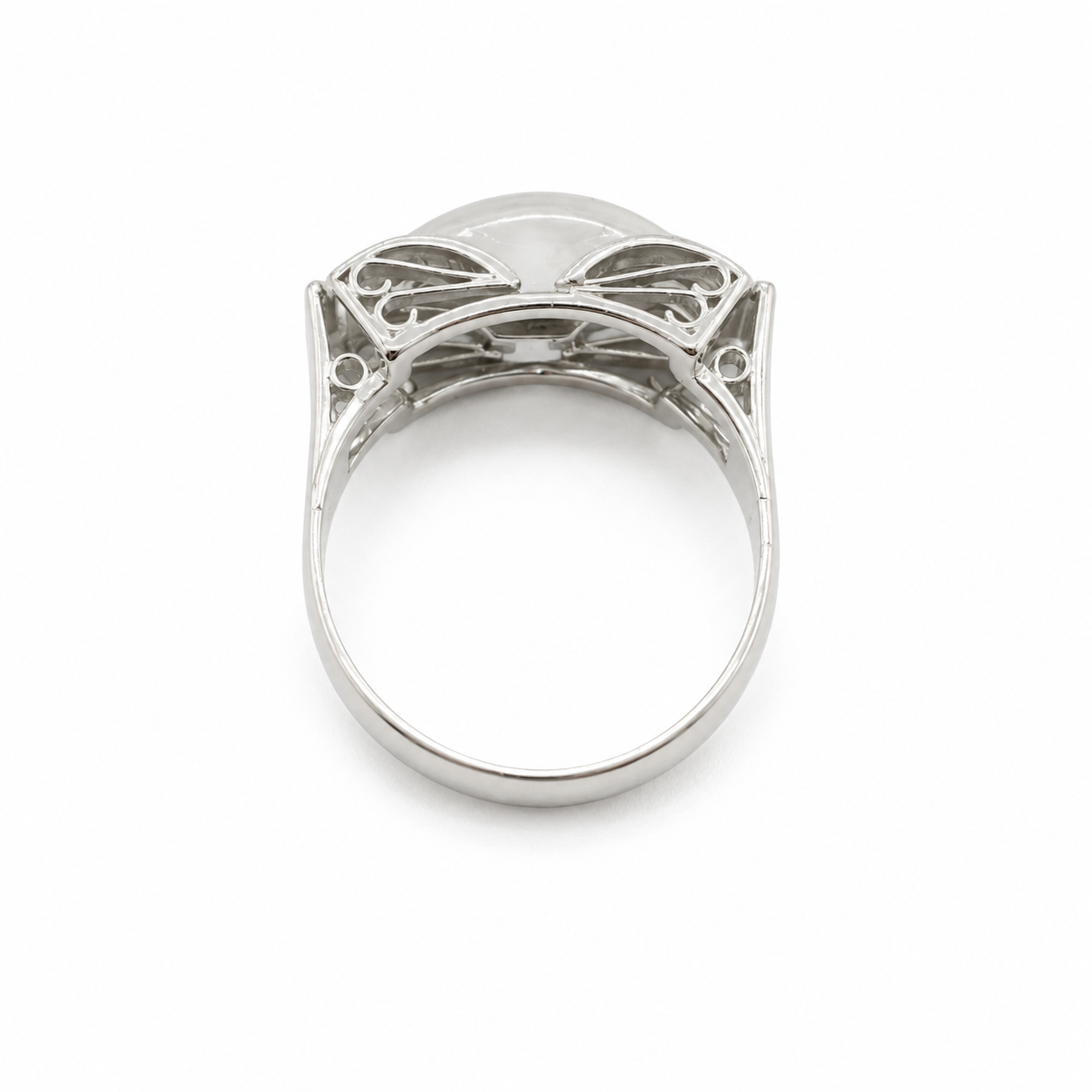 Art déco - Bague Platine - Diamants 1,07 carats
