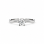 Cartier - Solitaire Platine et Diamant 0,41 carat